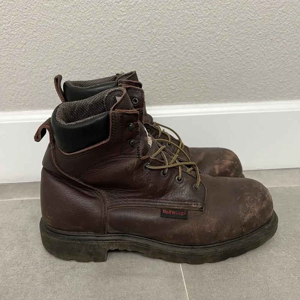 Red Wing Supersole 2.0 Mens 11 Red Steel Toe 6